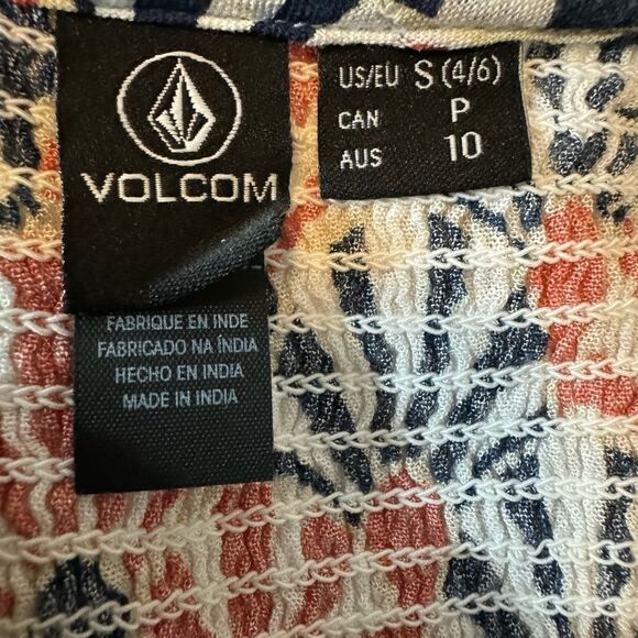 Volcom Boho Crop Top Small - Picture 5 of 5